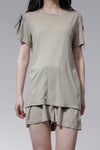 BASERANGE Dormond shorts Casual pants Made in Portugal BAS-SHDO-WS-000-UNDYED